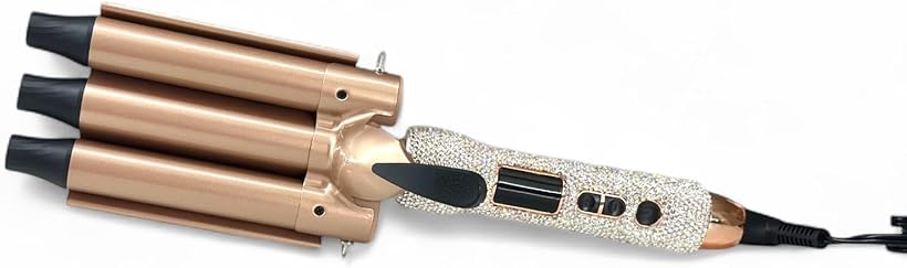 Glitz & Glam Bling Triple Barrel Silver