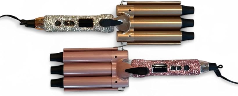 Glitz & Glam Bling Triple Barrel Waver